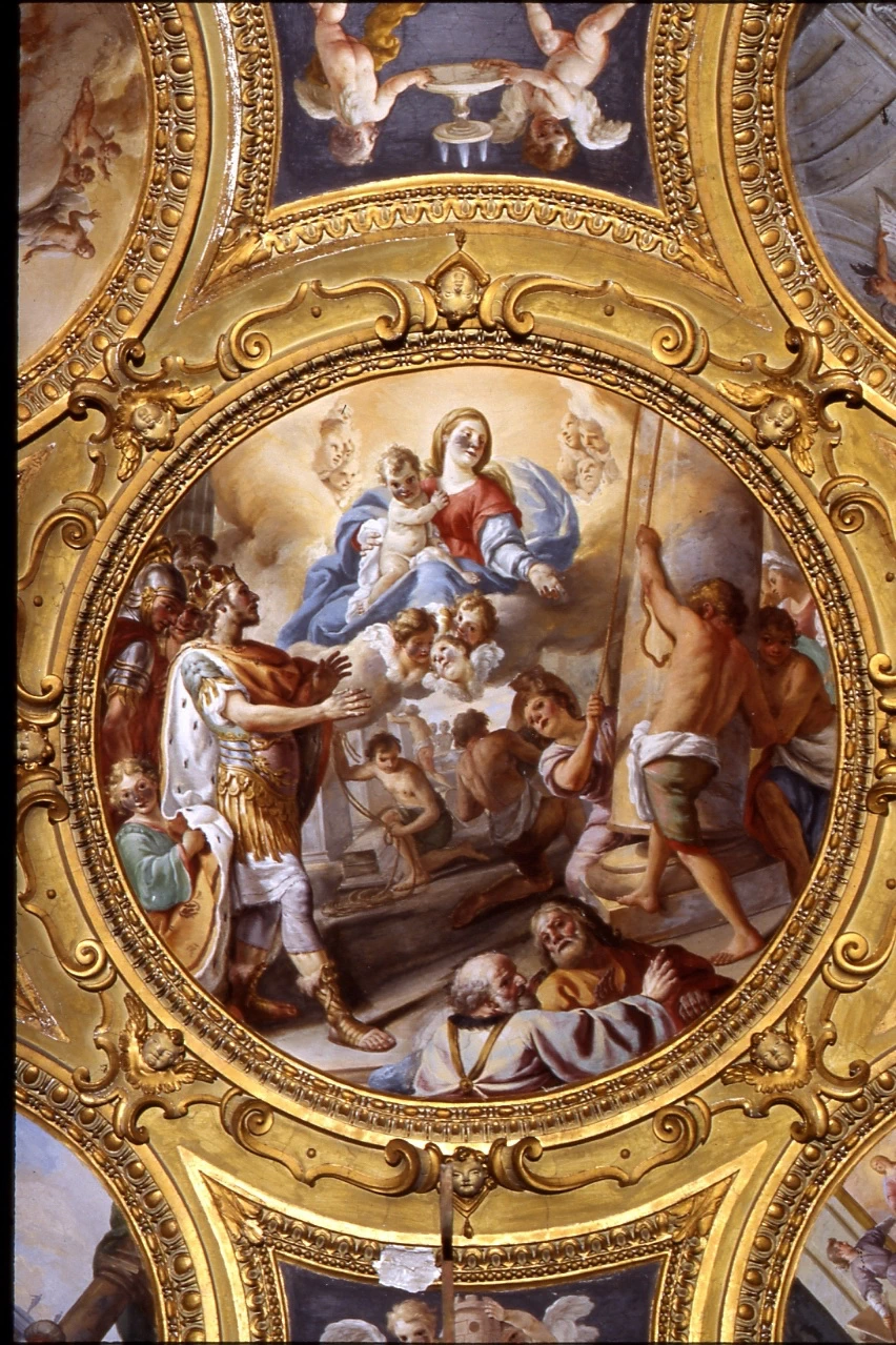 Chiesa dello Spirito Santo - Napoli, re di Spagna fa edificare per la Vergine la chiesa del Soccorso